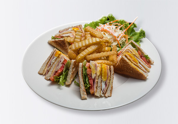 i-Rovers Sports Bar Club Sandwich