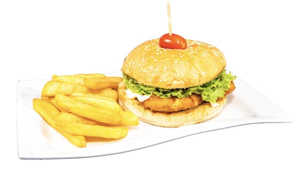 i-Rovers Sport Bar Chicken Burger